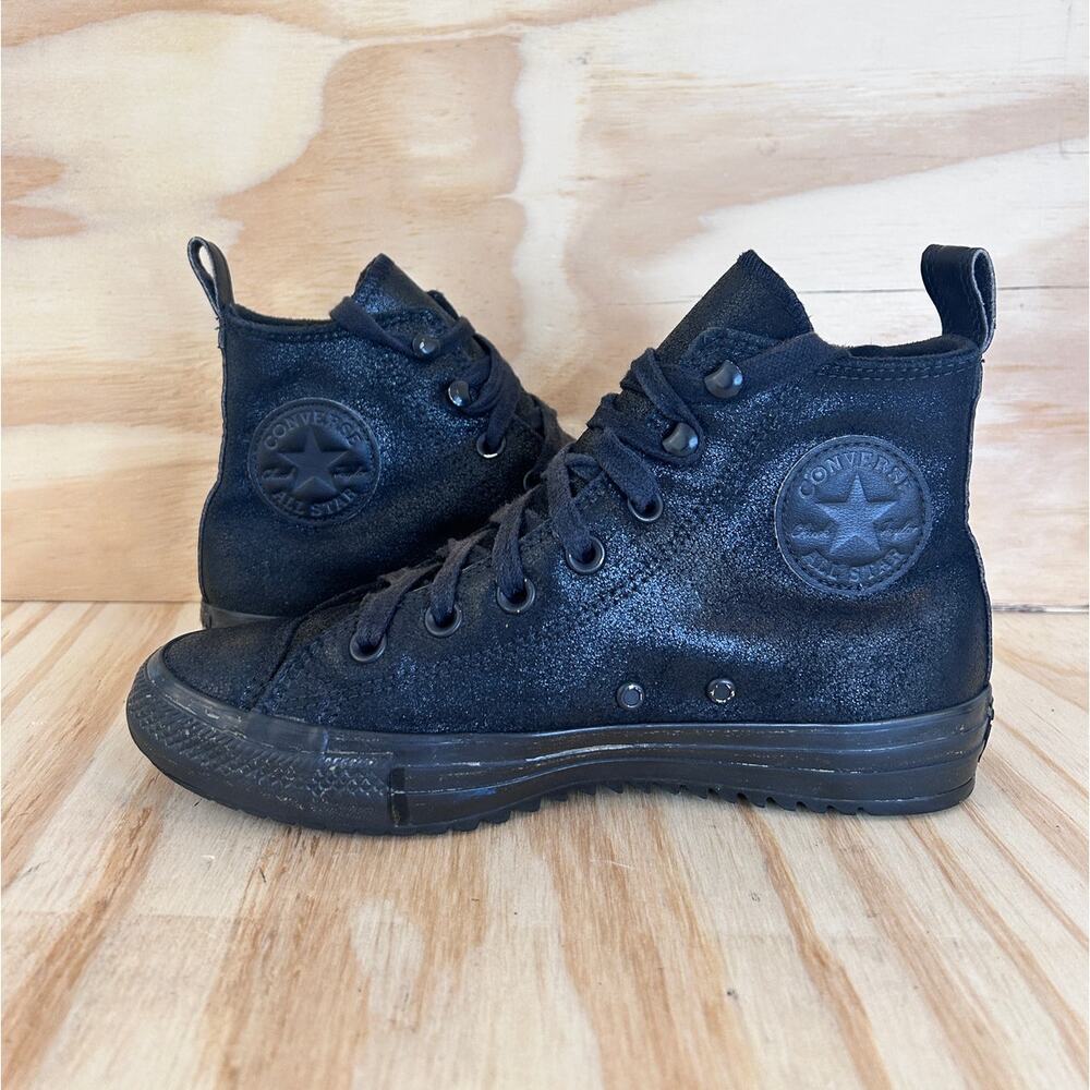 Converse All Star CT Space Mountain Hiker Hi Sneakers Black Women's -7- 566111C
